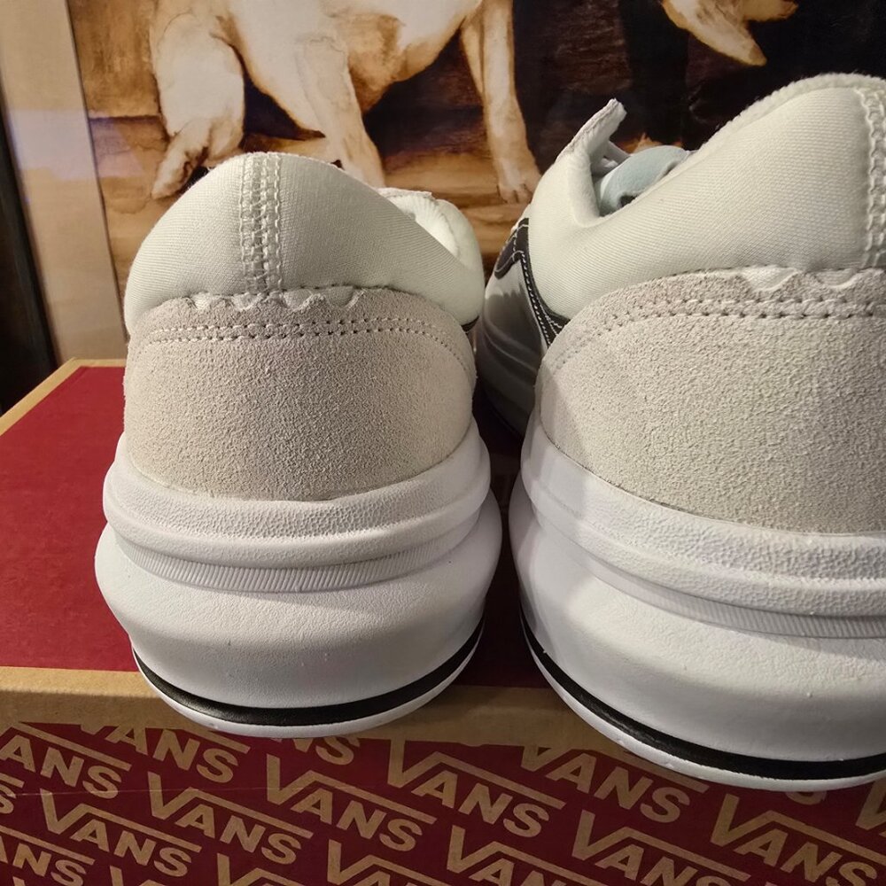 Vans Old Skool Overt CC Shoes White VN0A7Q5EWHT Skateboarding Men's US Sz 12 NEW - Picture 7 of 10